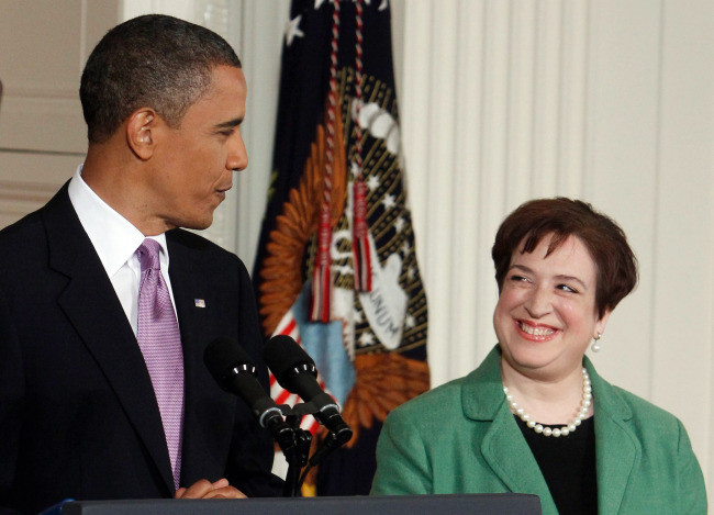 NOMINATED. President Barack Obama announces Solicitor General Elena Kagan as his nominee for Supreme Court justice May 10 in the East Room of the White House. 