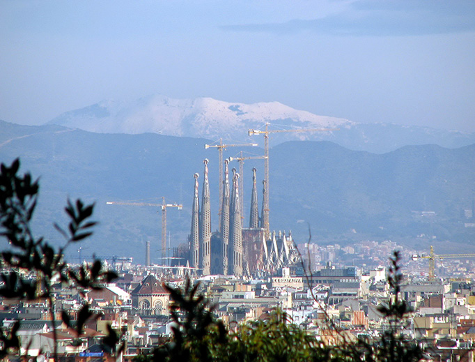 Sagrada Familia in Barcelona, Spain
