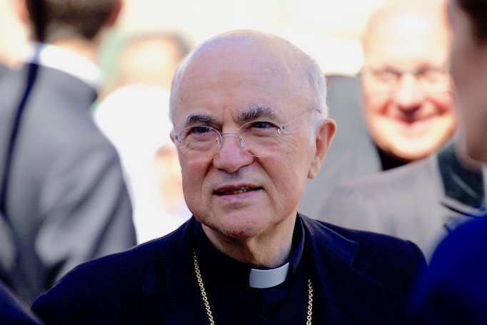 Archbishop Carlo Maria Viganò at Italy's March for Life, Rome, May 20, 2017.