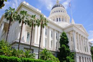 State Capitol building in Sacramento. 
