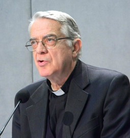 Vatican spokesman Father Federico Lombardi, S.J. 