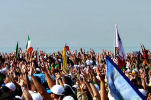 World Youth Day in Rio de Janeiro, Brazil July 2013. 