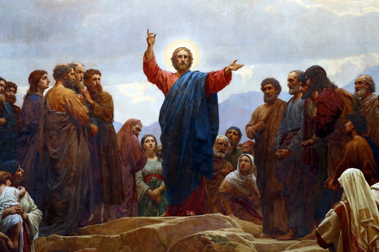 Sermon on the Mount by Henrik Olrik