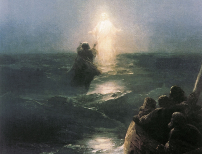 Jesus Walks on the Water (1888)