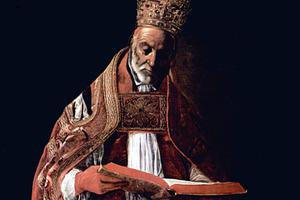 Francisco de Zurbarán, “Saint Gregory,” c. 1627