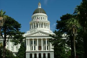 State Capitol building in Sacramento. 