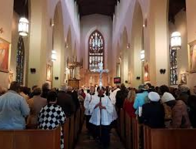 Cathedral of St. Mary in Cape Town, South Africa. 