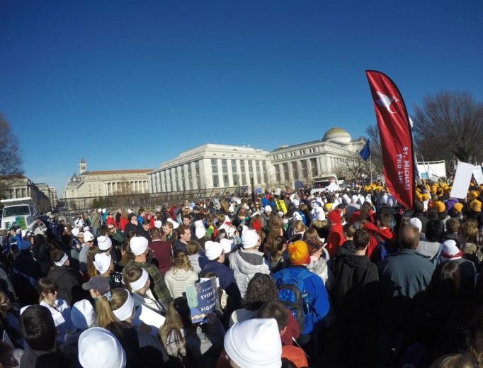 The March for Life consistently draws a large turnout of pro-lifers from around the country.