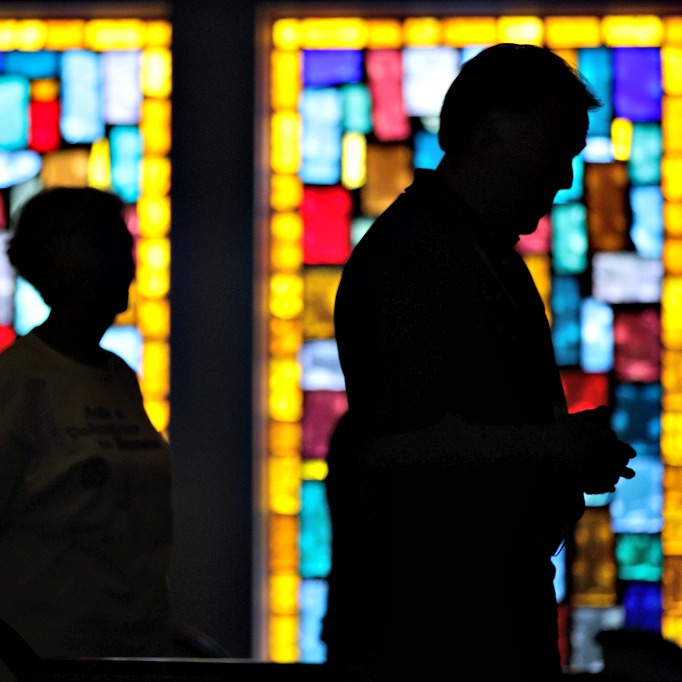 People attend a prayer service for the victims of the Pulse Nightclub shooting at Delaney Street Baptist Church on June 15 in Orlando, Fla. The shooting, which killed 49 people and injured 53, is the worst mass shooting in U.S. history.