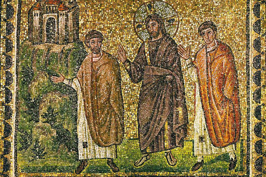 Mosaic (6th century), Church of Sant’Apollinare Nuovo, Ravenna, Italy