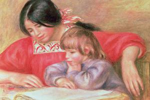 Pierre Auguste Renoir, “Leontine and Coco,” 1909