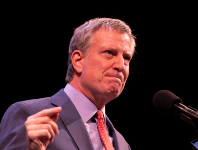 Mayor Bill de Blasio. 