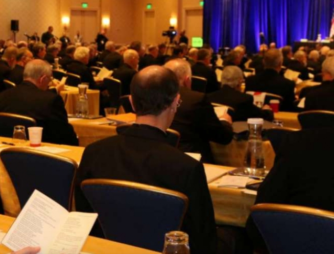 The bishops meet at the USCCB autumn General Assembly in Baltimore Nov. 12, 2018. 