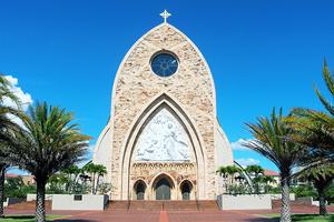 Ave Maria University chapel, Ave Maria, Florida.
