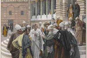 James Tissot (1836-1902), “The Tribute Money”