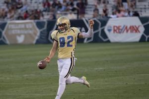Football star-turned-aspiring seminarian Grant Aasen