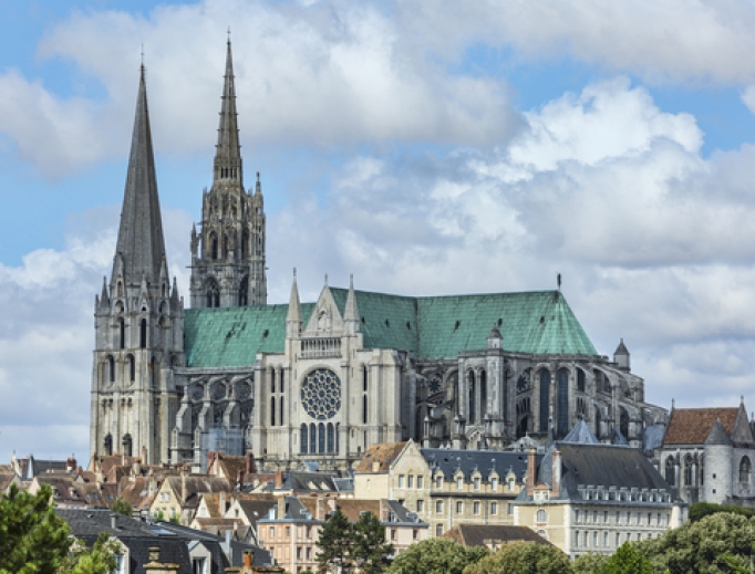 Cathedral of Our Lady of Chartres, France.