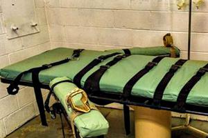 The lethal injection room at New Mexico State Penitentiary

