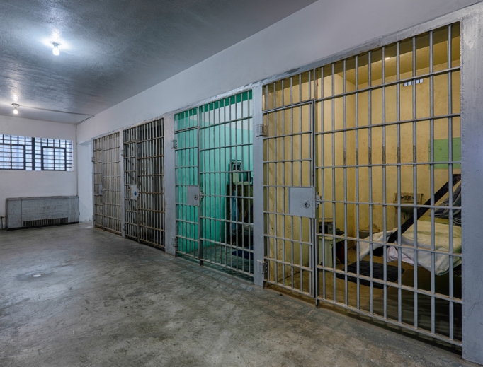 Four cells on death row in the Old Idaho State Penitentiary in Boise, Idaho. (Nagel Photography / Shutterstock.com, 2013 photo)