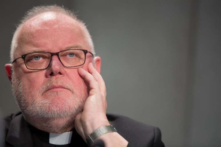 Cardinal Reinhard Marx at the Holy See Press Office on Feb. 15, 2017. 