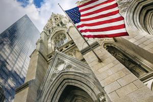 St. Patrick's Cathedral in New York City. 
