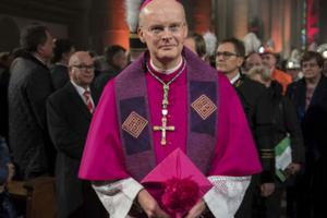 Bishop Franz-Josef Overbeck of Essen, Germany, is the head of the German bishops’ Latin America commission, which provides financial and pastoral support to the Pan-Amazon region. He is shown above in 2018.
