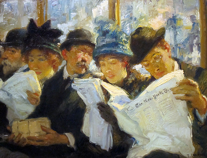 Francis Luis Mora, “Morning News”, 1912