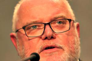 Cardinal Reinhard Marx of Munich and Freising, Germany, was one of the leaders of the May 25 meeting at the Pontifical Gregorian University.