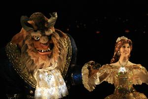 Beauty and the Beast in Tokyo Disneyland
