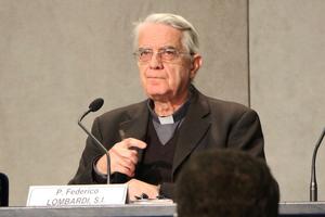 Vatican spokesman Father Federico Lombardi. 