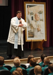 Pope John Paul the Great Catholic High School in Dumfries, Va.