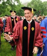 New York Mayor Michael Bloomberg at Fordham's commencement.