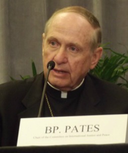 Bishop Richard Pates of Des Moines, Iowa.