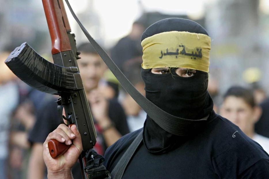 A Palestinian Muslim protests against remarks about Islam made by Pope Benedict XVI in a speech in Regensburg, Bavaria.