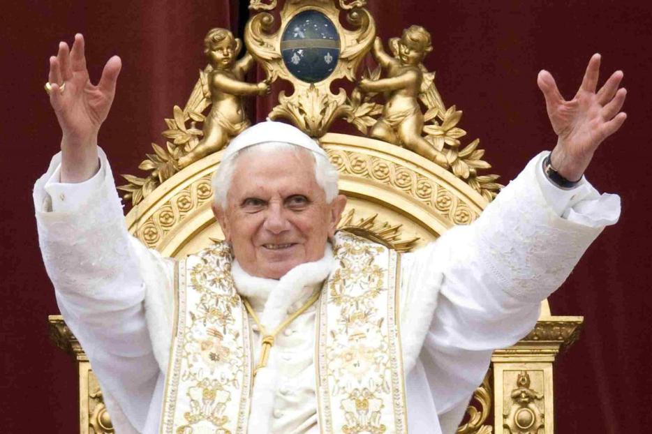 The Pope delivers his Easter blessing "urbi et orbi" today at the Vatican.
