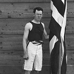 James Brendan Connolly at the 1896 Olympics in Athens.