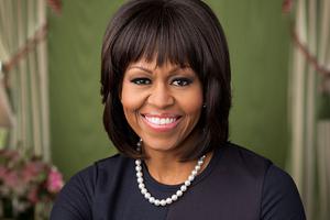 Official 2013 portrait of First Lady Michelle Obama at the White House