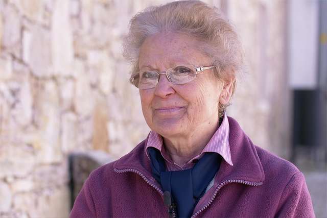 Jacinta Pereiro Marto, niece of Francisco and Jacinta, in Aljustrel-Fatima, Portugal. 