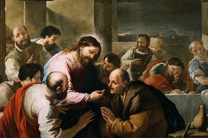 Luca Giordano (1634-1705), “The Communion of the Apostles”