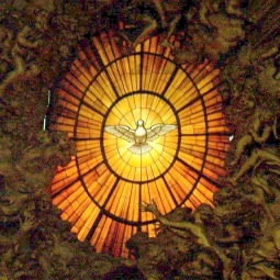 The Holy Father reflected on the significance of this window in St. Peter's Basilica Feb. 19.