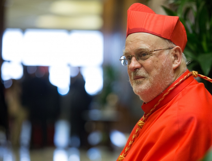 Newly created Cardinal Anders Arborelius at the cardinals’ consistory on June 28. 