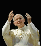 John Paul II at Denver's World Youth Day in 1993.