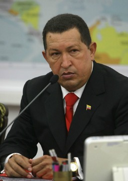The late Venezuelan President Hugo Chavez in April 2010.