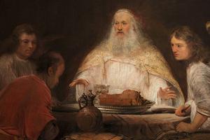Aert de Gelder (1645-1727), “Abraham and the Angels”