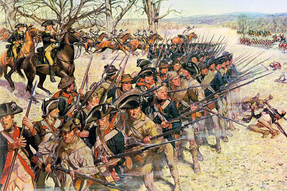 H. Charles McBarron (1902-1992), “The Battle of Guilford Courthouse”
