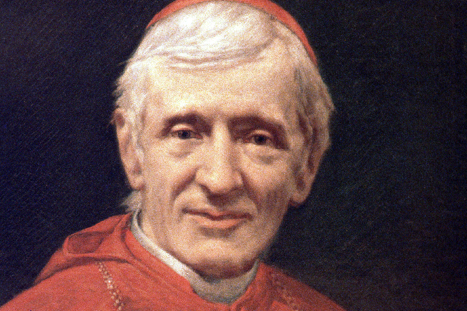 Portrait of John Henry Newman.