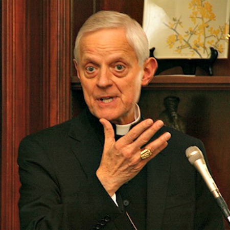 Cardinal Donald Wuerl of Washington speaks during the 'Pledge of Solidarity and Call to Action' event, May 7. 
