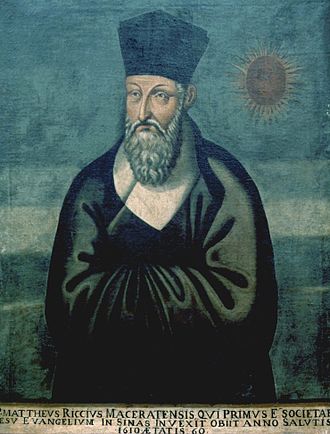 Servant of God Father Matteo Ricci, who was a missionary to China.