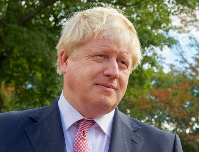 Boris Johnson in 2016