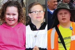 From left to right: Faith Winter, Jacob Meyer and Jimmy Alverado enjoy contributing to their church communities. 